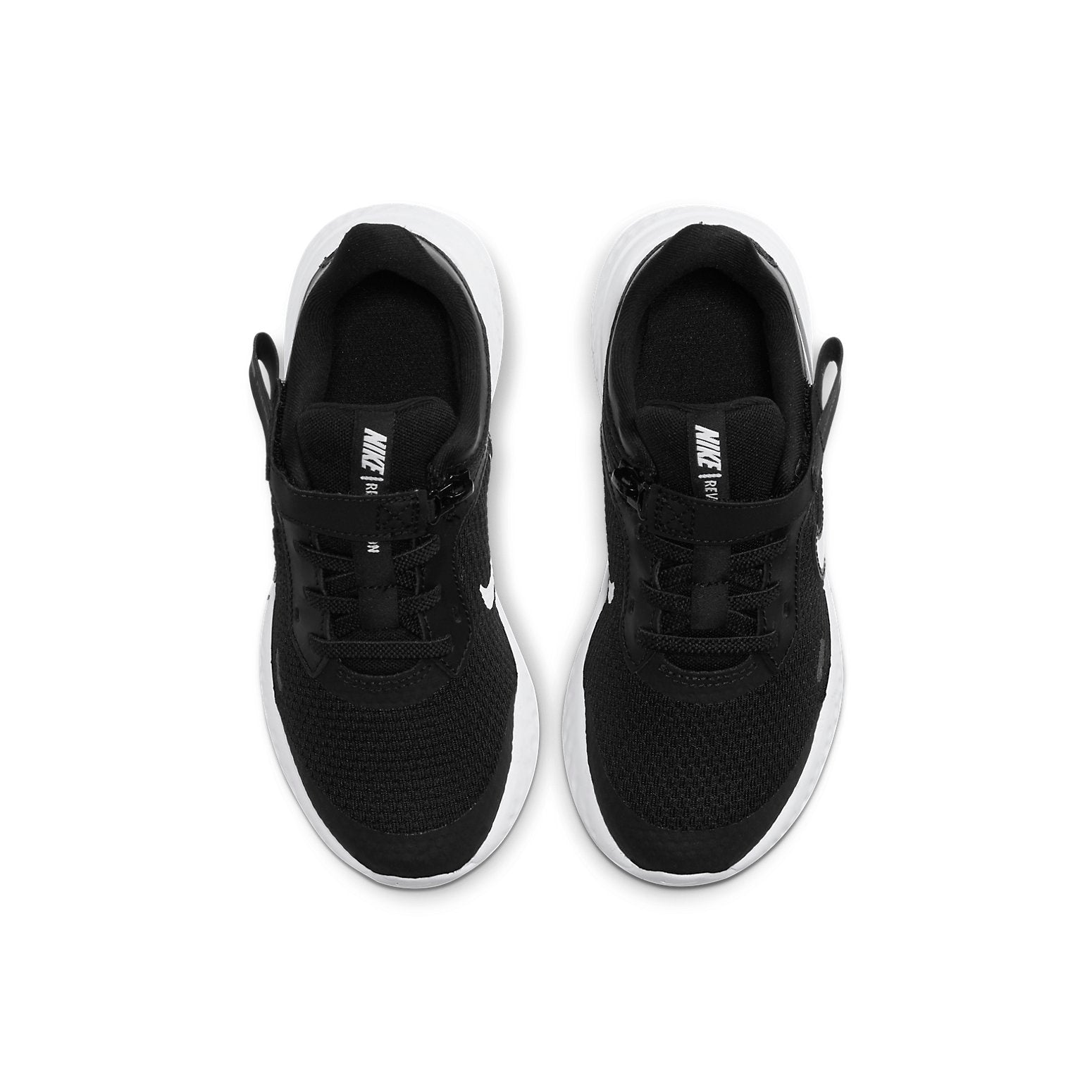 (PS) Nike Revolution 5 FlyEase 'Black White' CQ4648-004