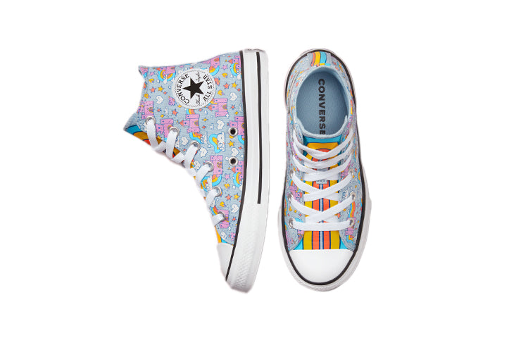 Converse Chuck Taylor All Star High-Top Sneakers K Blue/Pink 372943C
