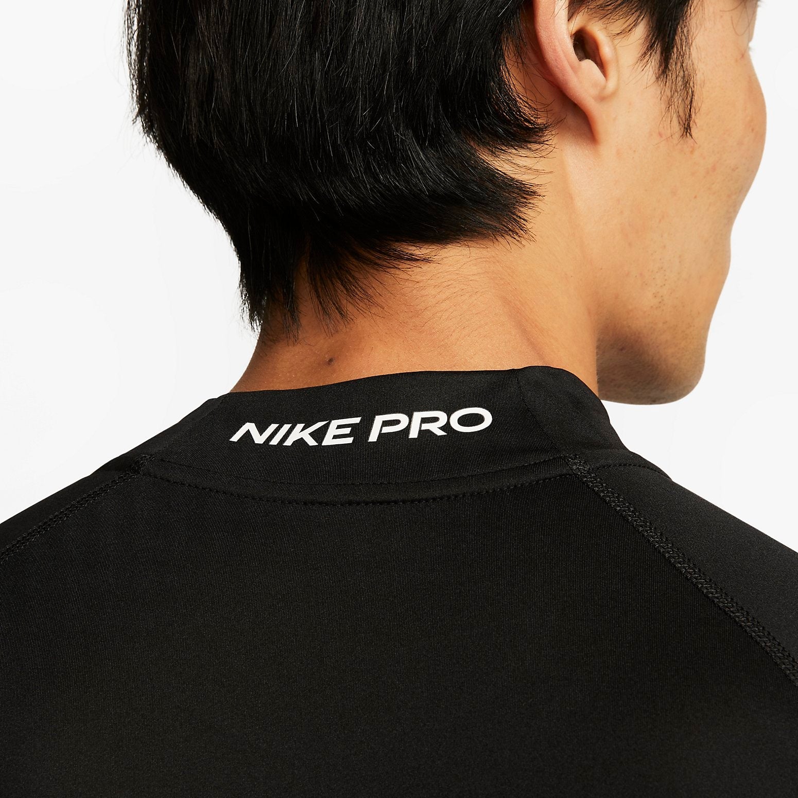 Nike Dri-FIT Fitness Mock-Neck Long-Sleeve Top 'Black' FB7908-010