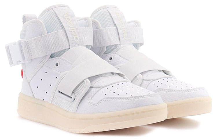 (WMNS) adidas Hoops 2.0 Utx 'White Red' FX9000