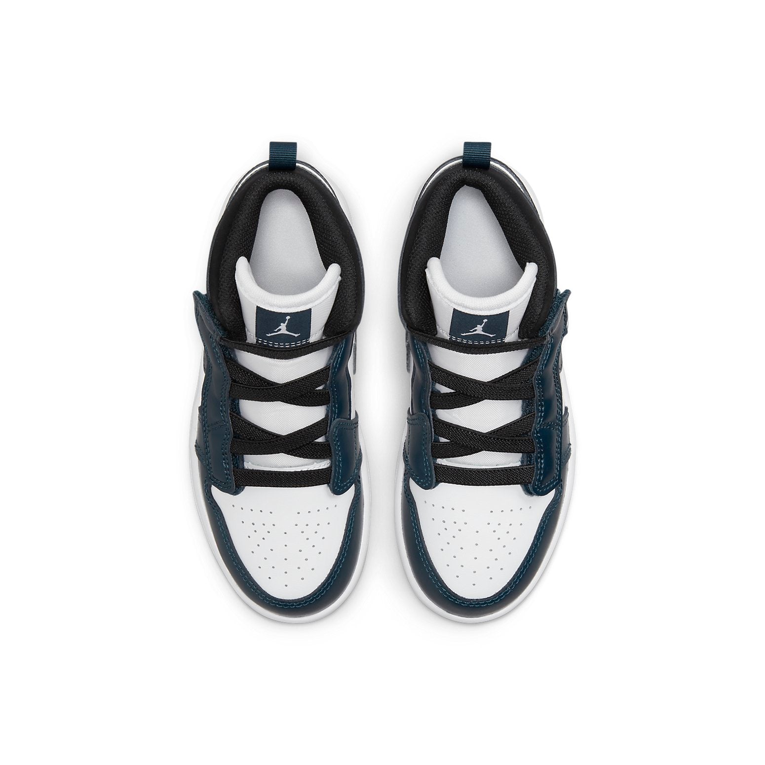 (PS) Air Jordan 1 Mid 'White Armory Navy' AR6351-411