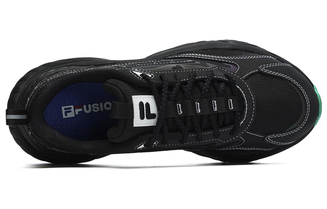 (WMNS) FILA FUSION Conch Sneakers 'Black' T12W241113FBC
