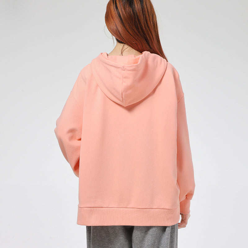 (WMNS) PUMA Classics Oversized Hoodie 'Pink White' 532283-26
