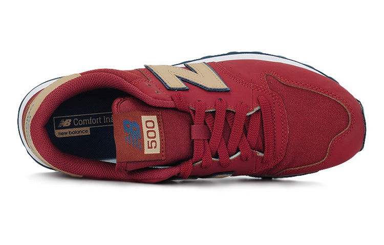 New Balance 500 Shoes Red GM500CRN