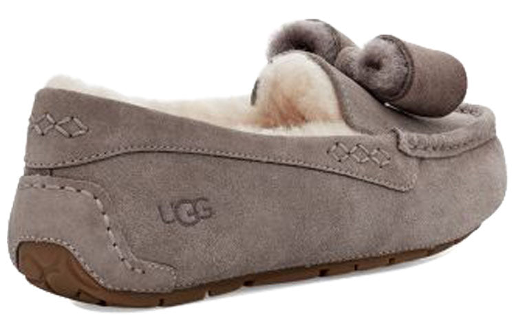 (WMNS) UGG Ansley Twinface Bow 'Blue Grey' 1118958-SYGR