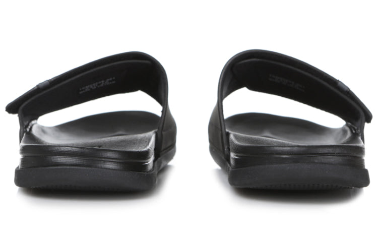 FILA Velcro Sports Slippers Black Korean Version 1SM00556_001
