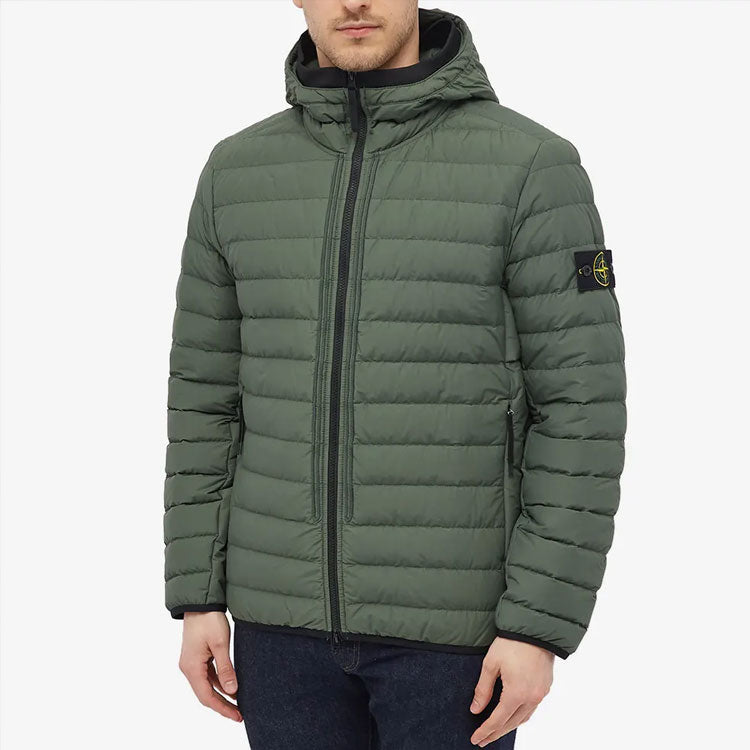 STONE ISLAND Lightweight Primaloft Puffa Jacket 'Green' 751542725-V0055