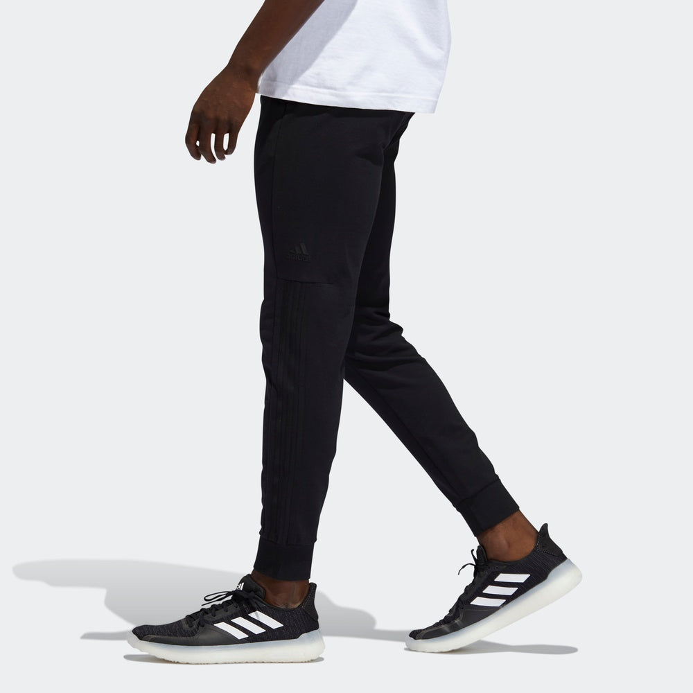 adidas M PNT FT SLIM Slim Fit Bundle Feet Sports Pants Black FT2842