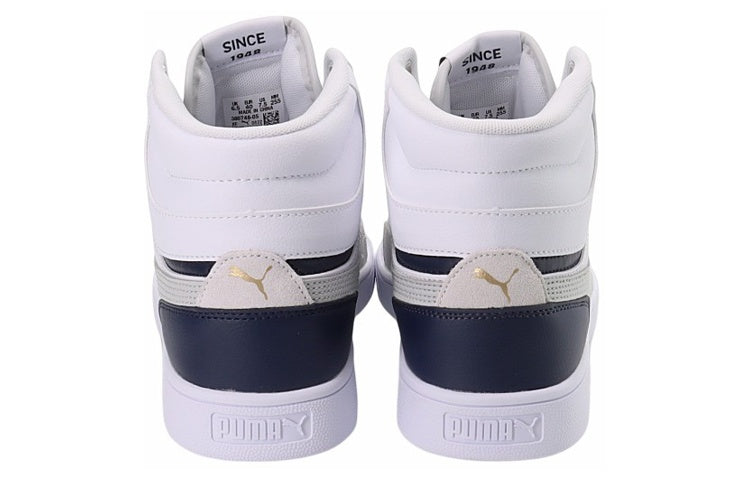PUMA Shuffle Mid 'White Grey Peacoat' 380748-05