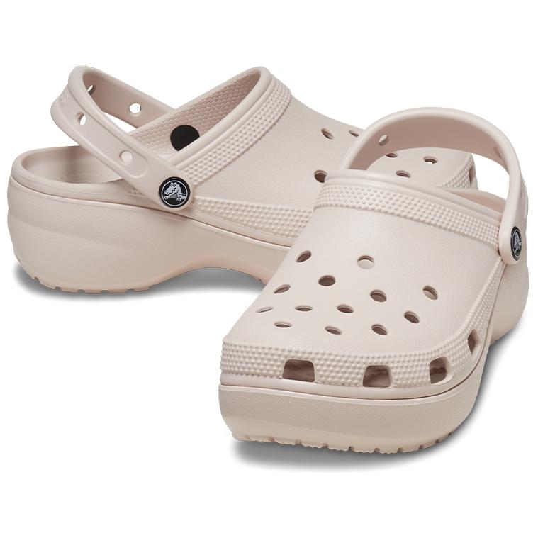 (WMNS) Crocs Beach Clouds Clogs 'Beige' 206750-6UR