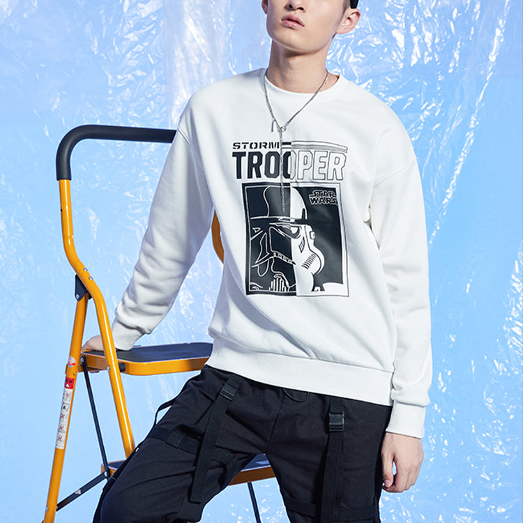 Li-Ning x Star War Series Loose Pullover White AWDQB35-2
