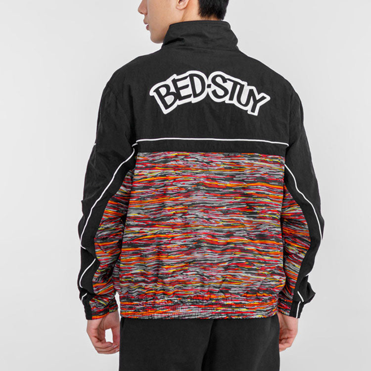 Nike NBA Brooklyn Nets Casual Sports Jacket Black CN5471-010