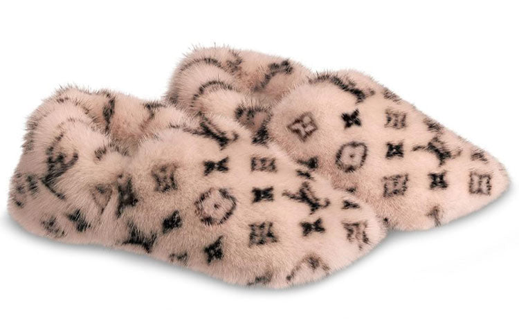 (WMNS) LOUIS VUITTON Dreamy Flat shoes 'Pink Monogram' 1A5SZY