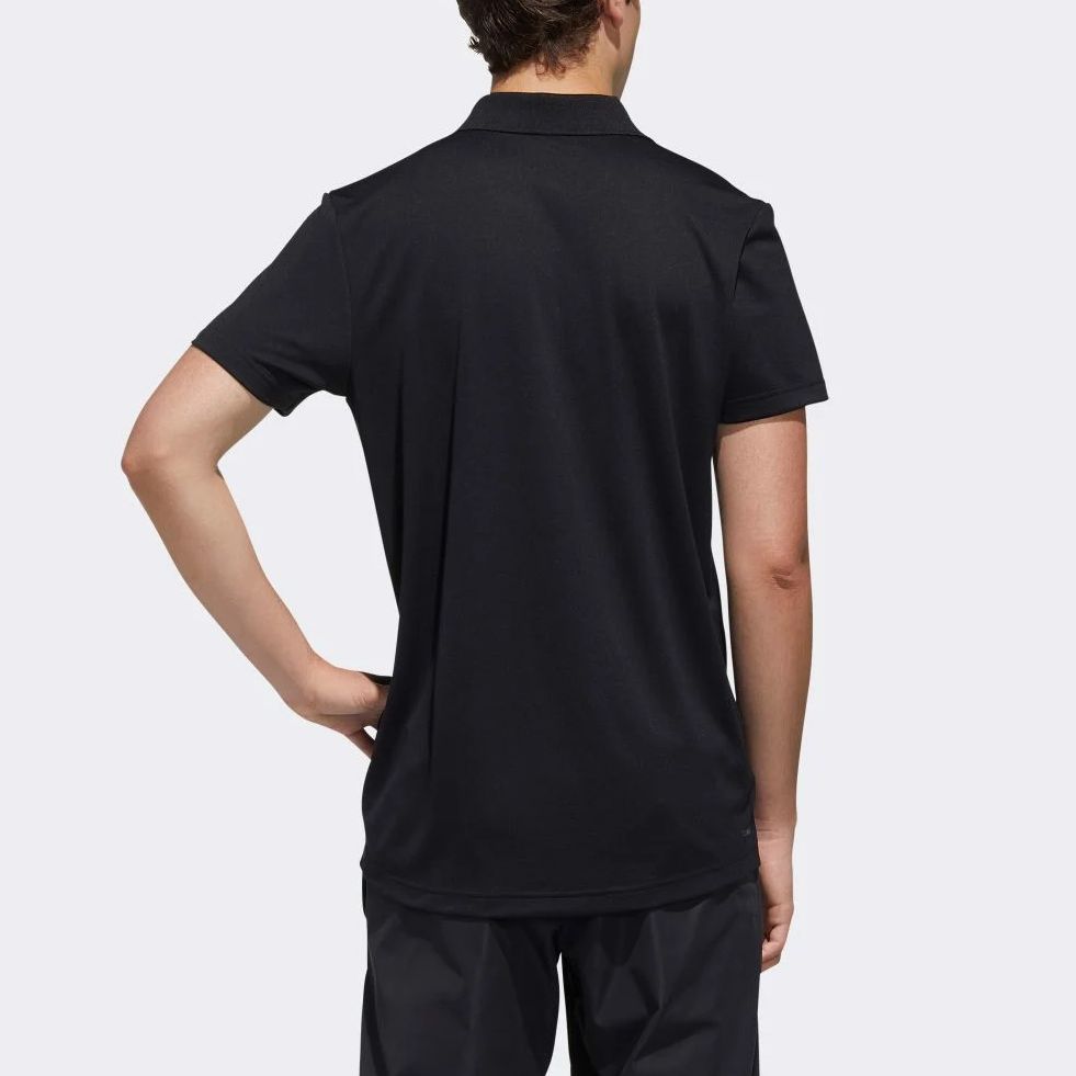 adidas Designed 2 Move Polo Tshirt 'Black White' FL0345