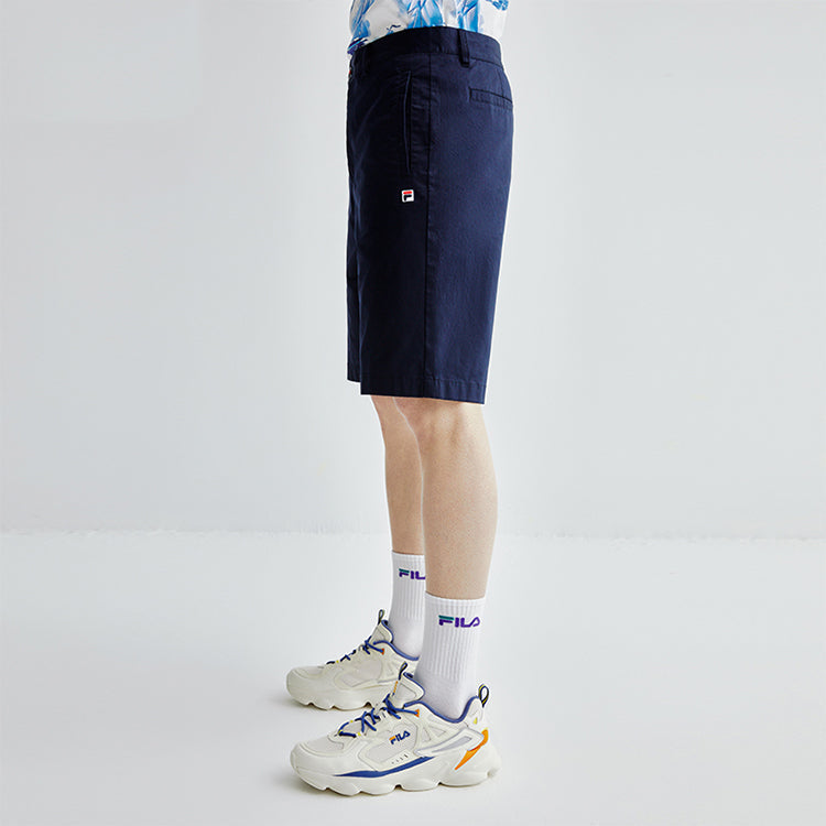 FILA Knit Casual Breathable Shorts Blue F11M021802F-NV