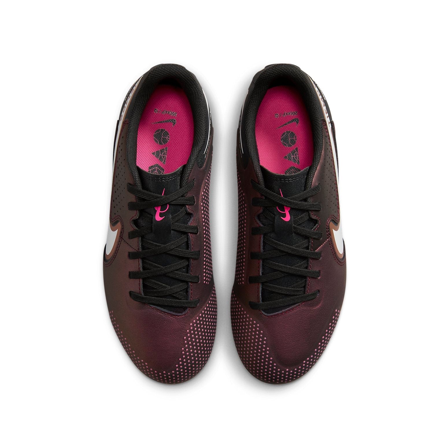 (GS) Nike Tiempo Legend 9 Academy MG Cleats 'Burgundy White' DR6065-510