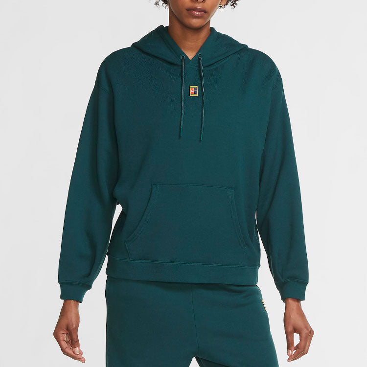 (WMNS) Nike Court Hoodie 'Blue' CK8448-300