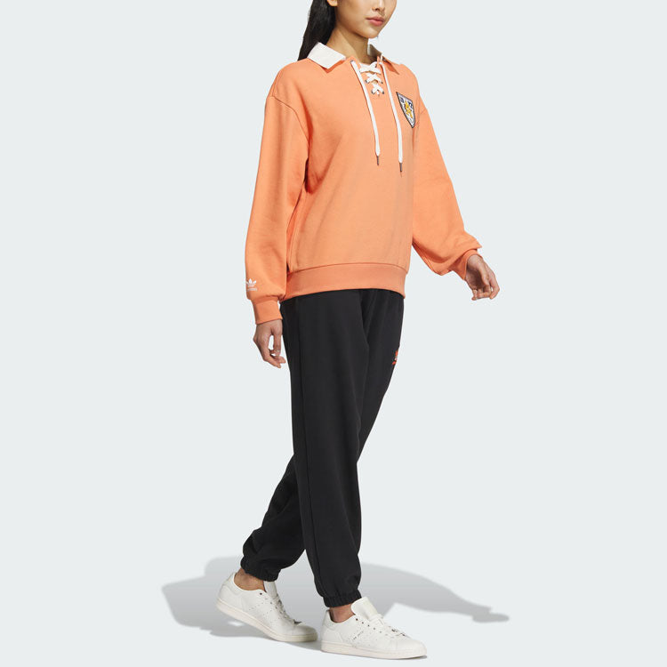 (WMNS) adidas Originals Mc Polo Crew 'Orange' IN1094
