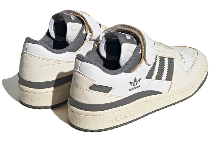 (WMNS) adidas Forum Low 'Off White Silver Pebble' HQ4374
