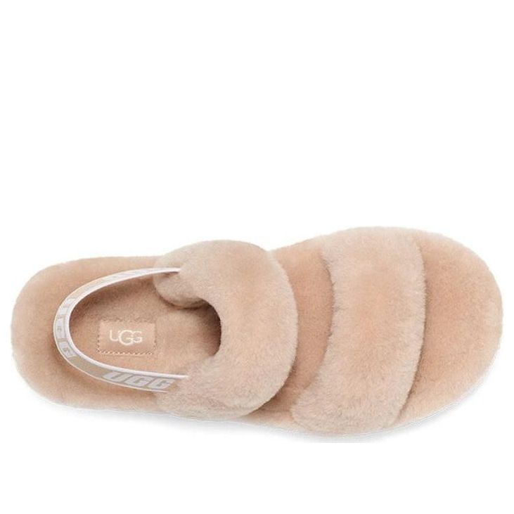 (WMNS) UGG Oh Yeah Slide 'Driftwood' 1107953-DRI