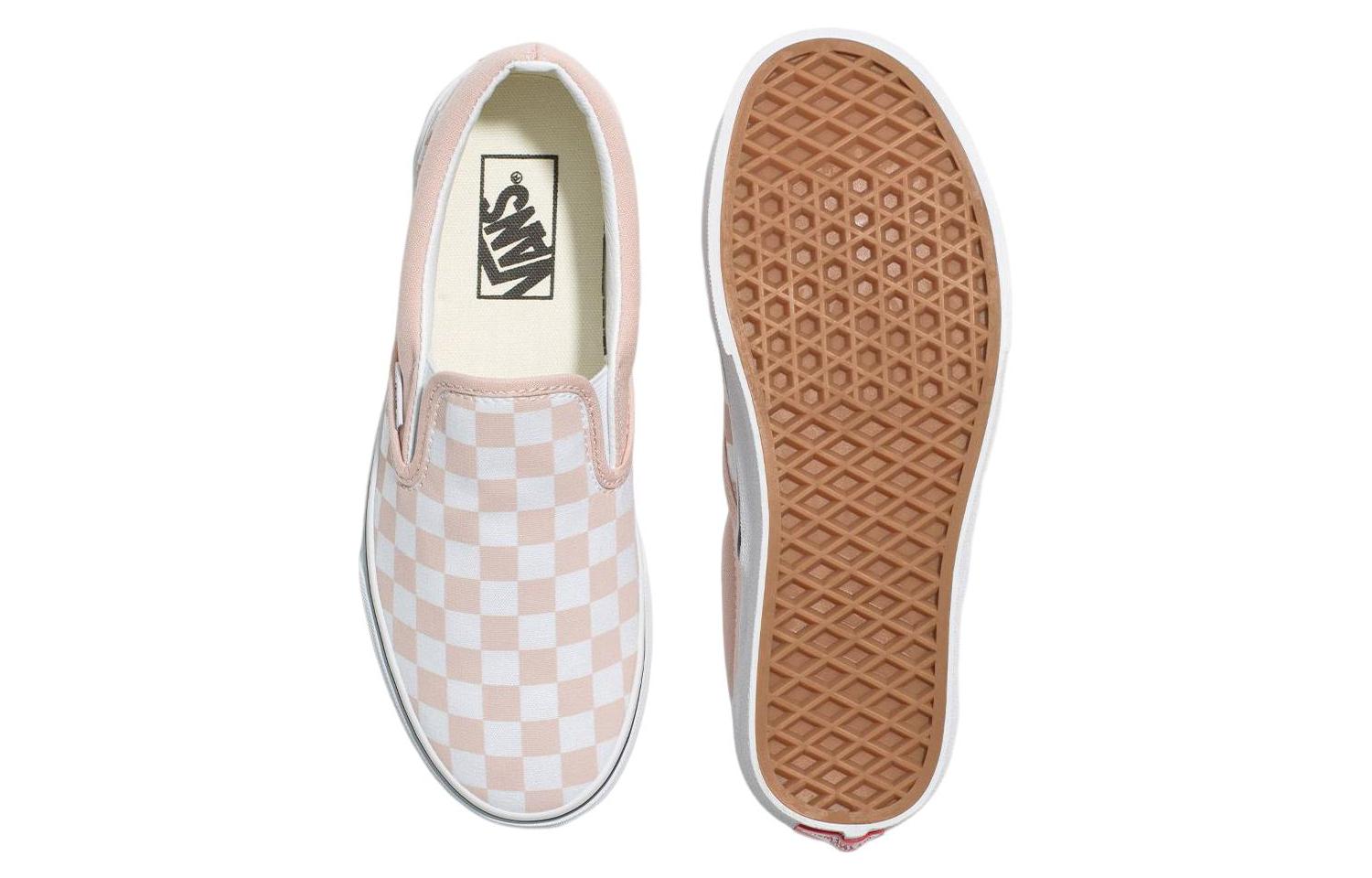 (WMNS) Vans Classic Slip-On Checkerboard 'Pink' VN000BVZBQL