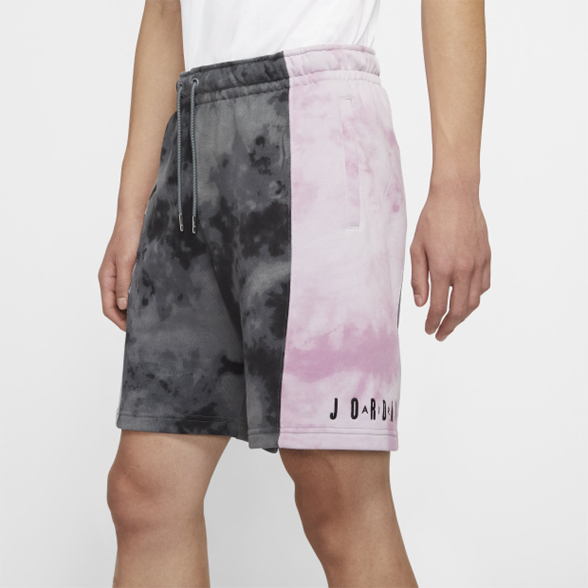 Air Jordan Sport DNA Embroidered Pattern Contrast Color Stitching Shorts Gray CD5737-084