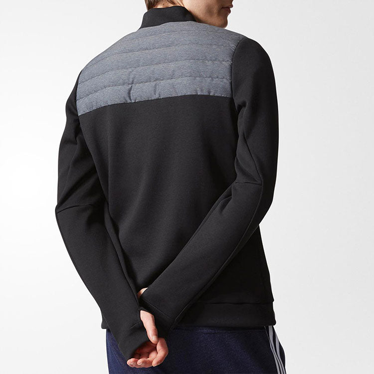 Men's adidas neo Athleisure Casual Sports Thin Black Down Jacket BS0859