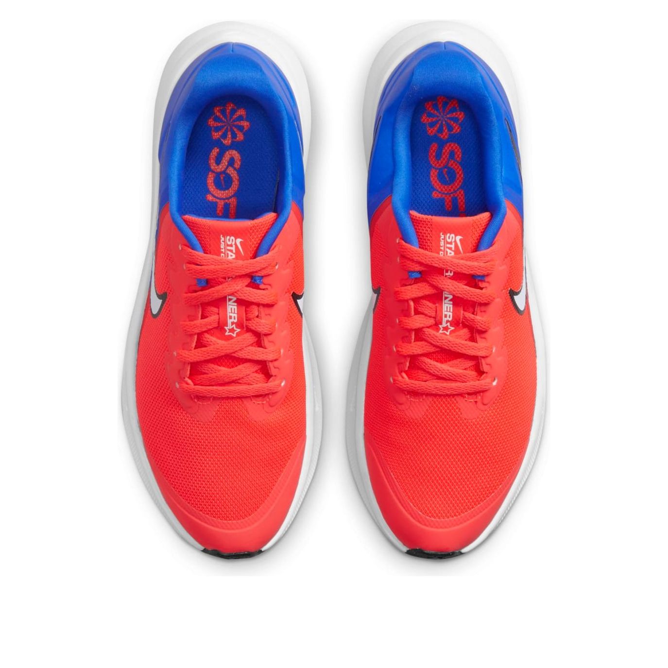 (GS) Nike Star Runner 3 'Bright Crimson Racer Blue' DA2776-600