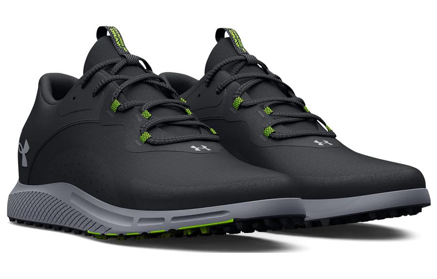 Under Armour Charged Draw 2 Spikeless Golf 'Black Steel' 3026399-001