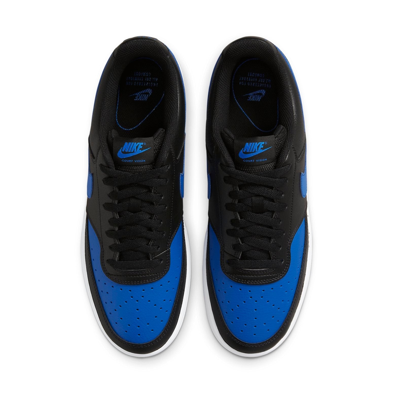 Nike Court Vision Low 'Black Game Royal' DM8681-001