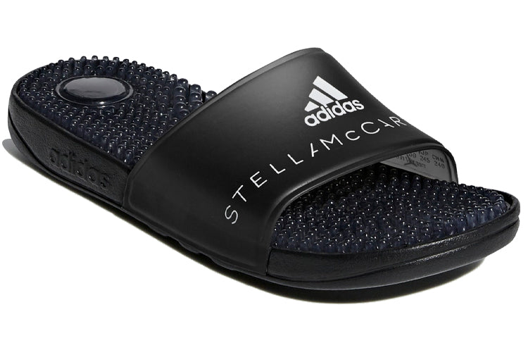 (WMNS) adidas Stella McCartney x Adissage Slides 'Black' BC0275