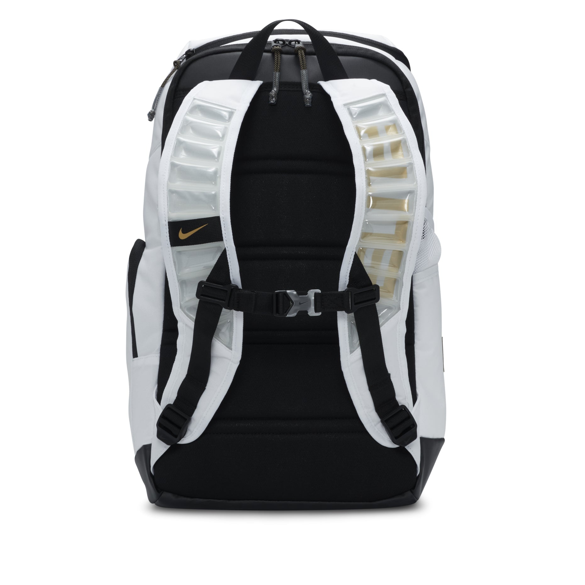Nike Hoops Elite Backpack 32L 'White Black Gold' DX9786-100
