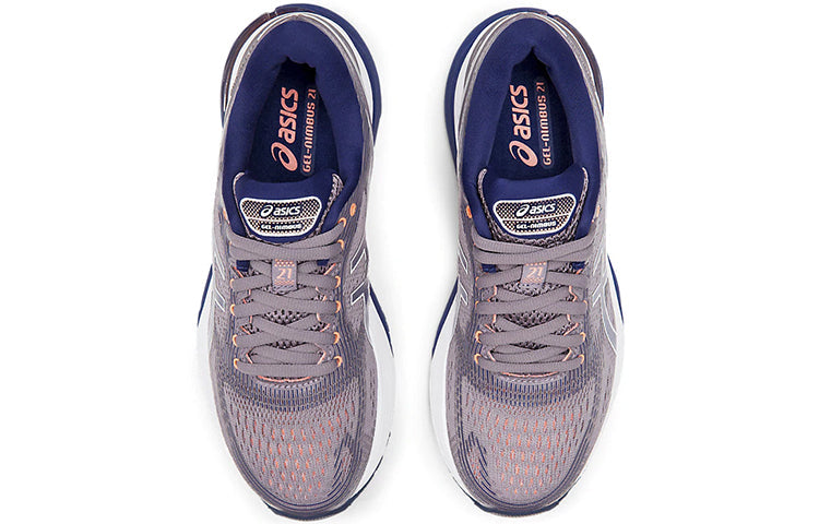 (WMNS) ASICS Gel-Nimbus 21 'Lavender Grey Dive Blue' 1012A156-500