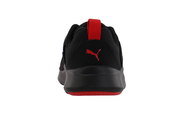 (PS) PUMA Wired SoftFoam Running Shoes Black/Red 366903-07