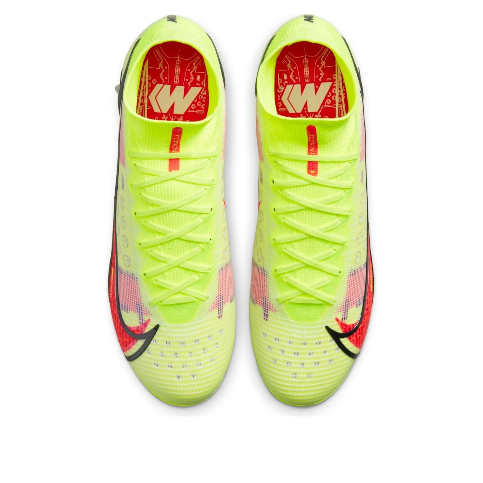 Nike Mercurial Superfly 8 Elite Sg-pro AC Soccer Shoes 'Yellow Orange' CV0960-760