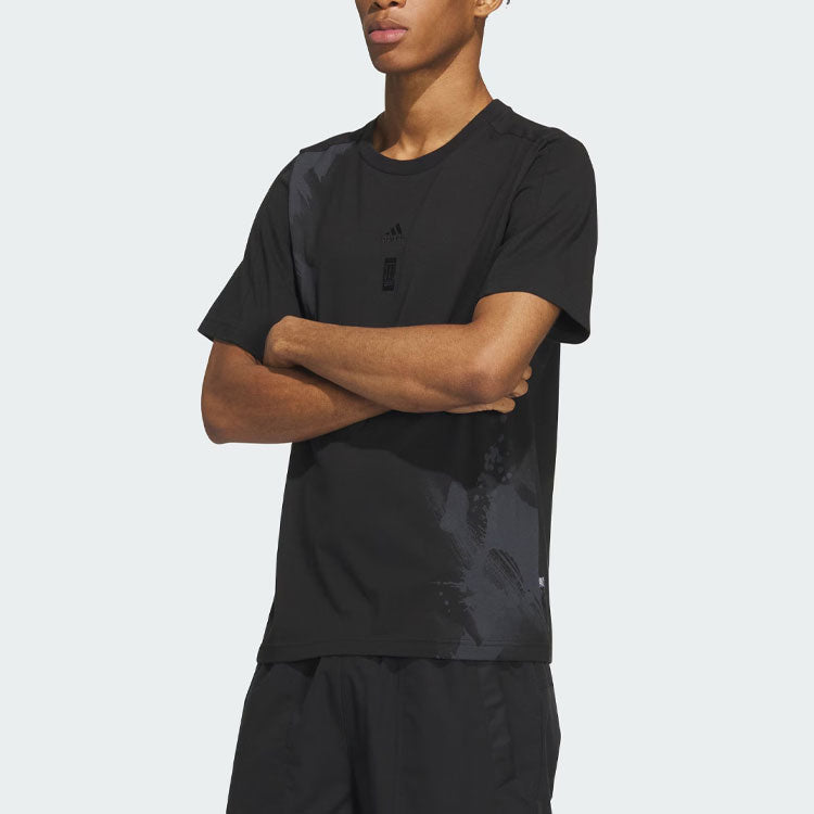 adidas Wuji Story T-Shirts 'Black' IT4989