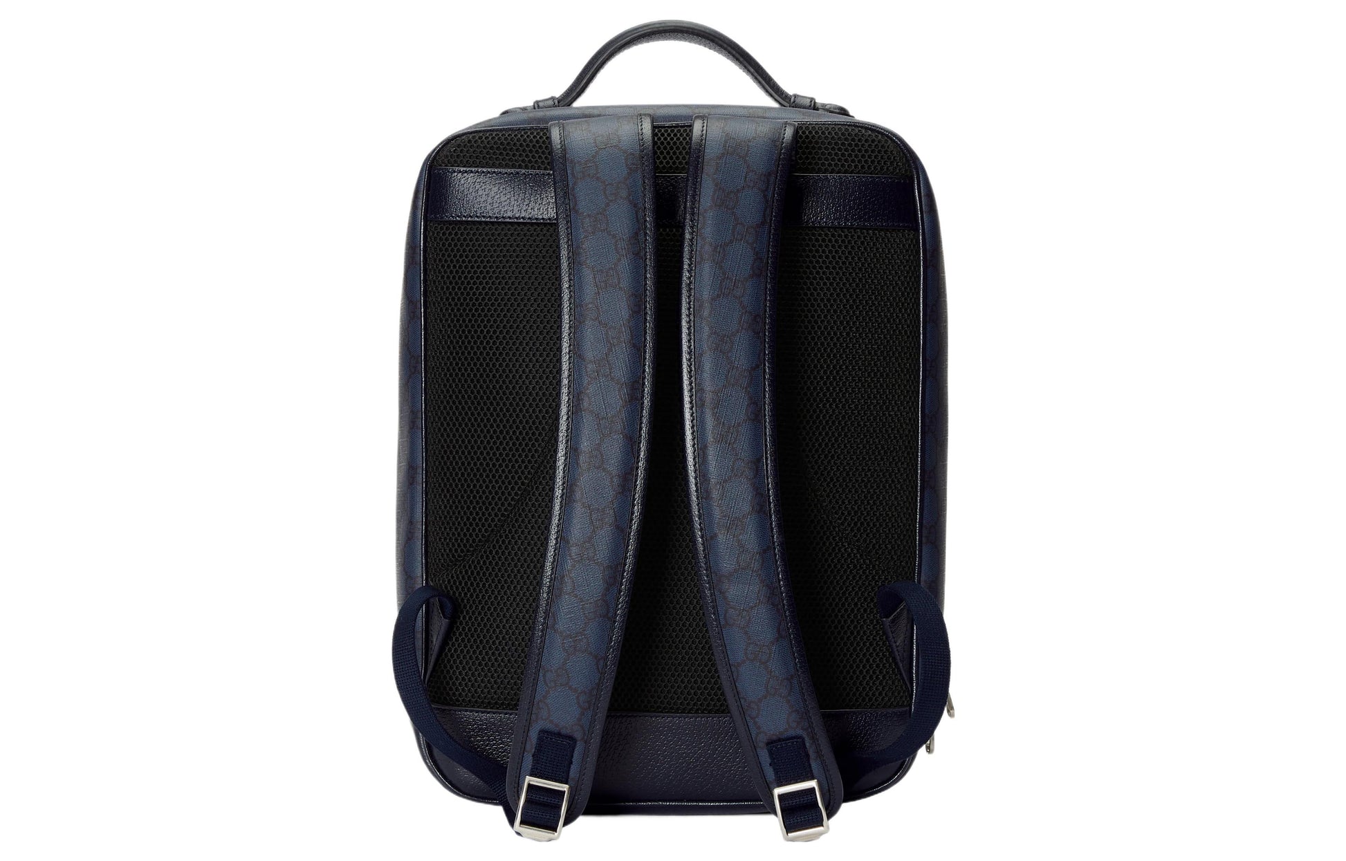 Gucci Mini GG Canvas Medium Backpack 'Blue Black' 745718-FACCQ-8443