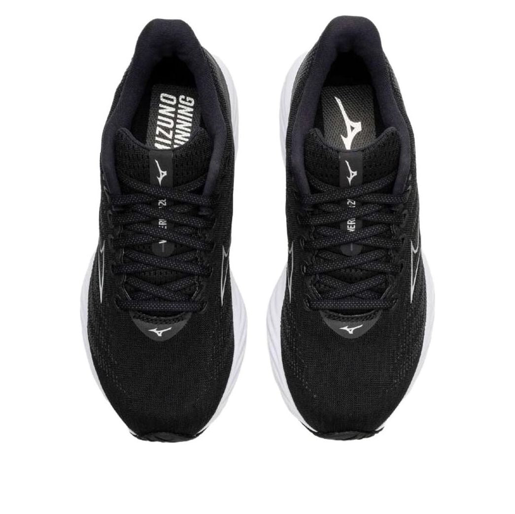 (WMNS) Mizuno Wave Rider 28 'Black Silver White' J1GD240322