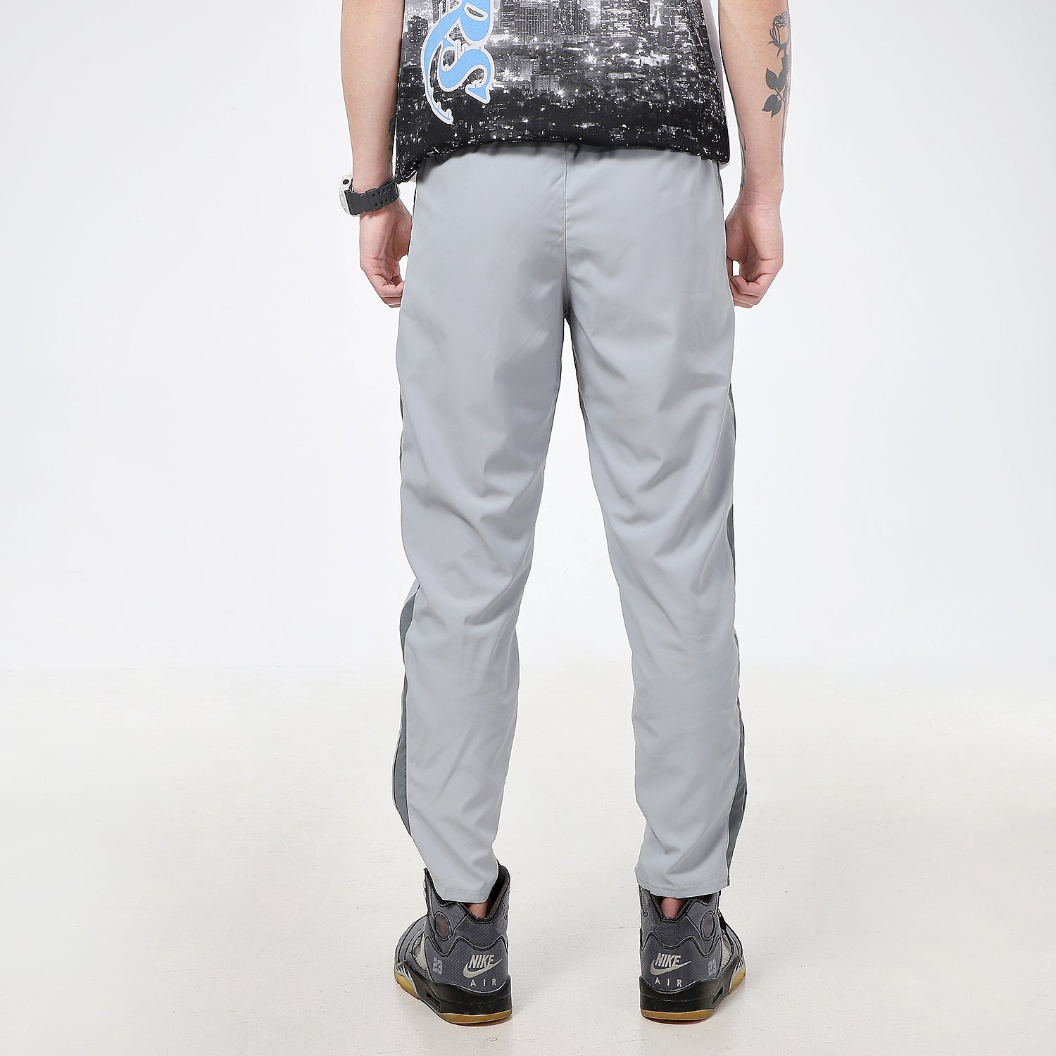 Nike Running Training Quick Dry Woven Sports Pants Gray BV4841-077
