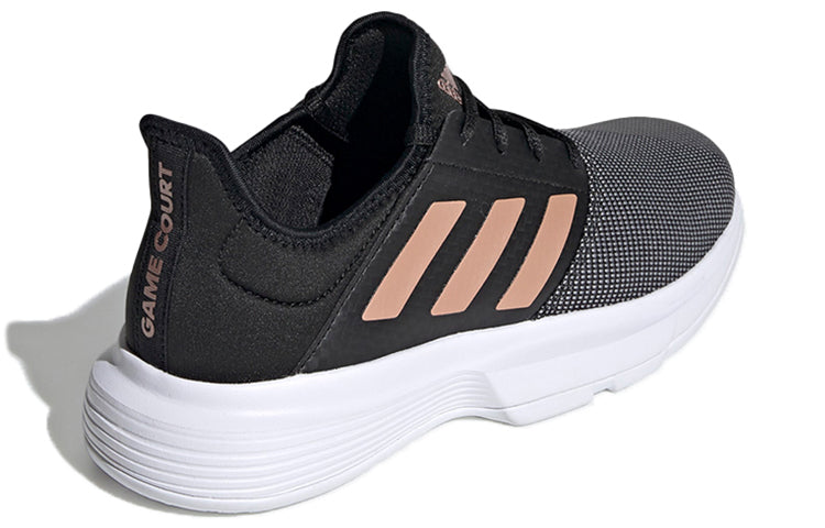 (WMNS) adidas Gamecourt Grey/Pink FU8129