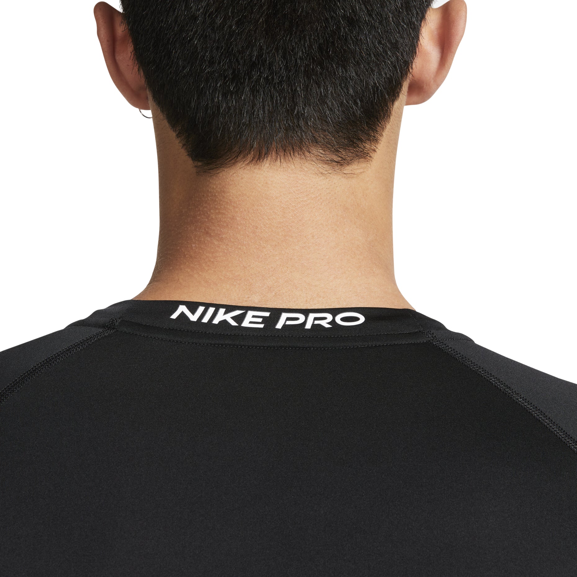 Nike Pro Dri-FIT Slim Short-Sleeve Top Asia Sizing 'Black' FB7933-010