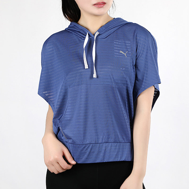 (WMNS) PUMA Neo-Future Hooded Top 'Blue' 519722-01