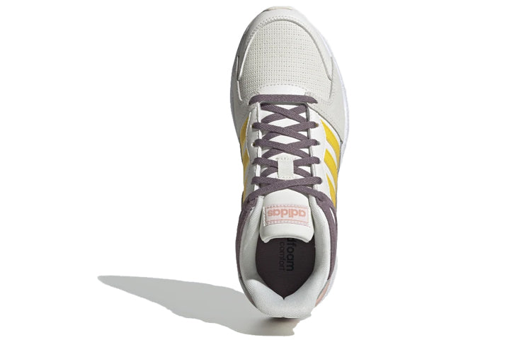 (WMNS) adidas neo Crazychaos 'White Yellow Brown' EG8751