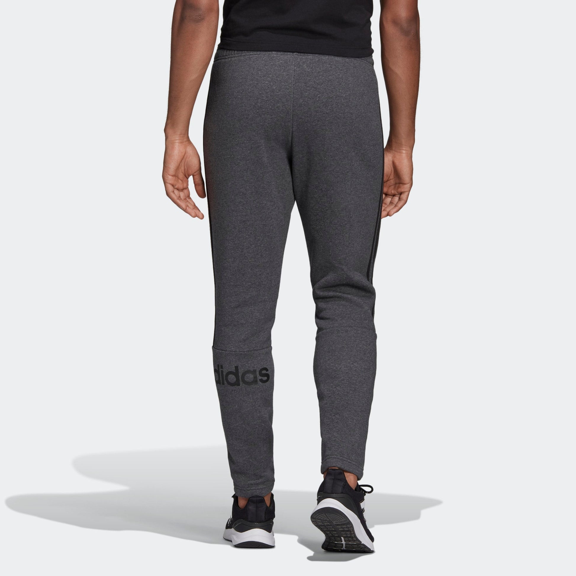 adidas Jog Pant 3S Running Sport Casual Knitting Trousers Men Grey EI9006