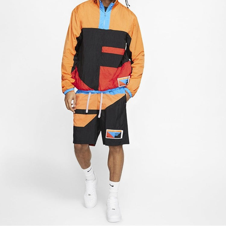Nike FLIGHT SHORT Shorts Multicolor Splicing BV9413-010