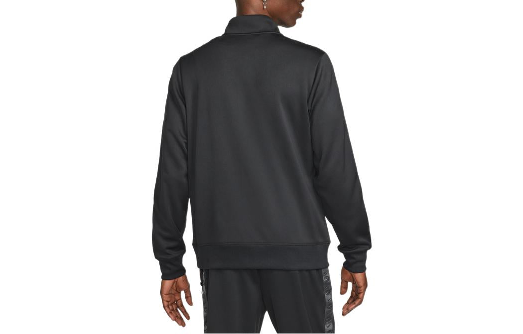 Nike Sportswear Swoosh League Logo Hoodie 'Black White' DM5474-010