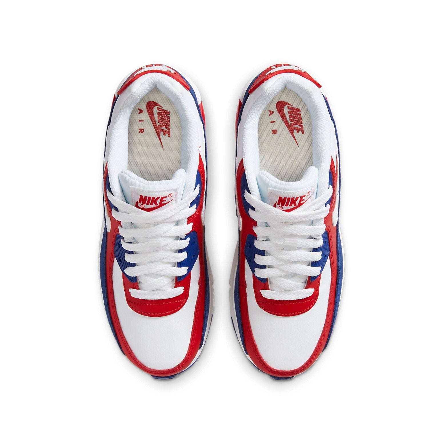 (GS) Nike Air Max 90 Leather 'USA' DA9022-100