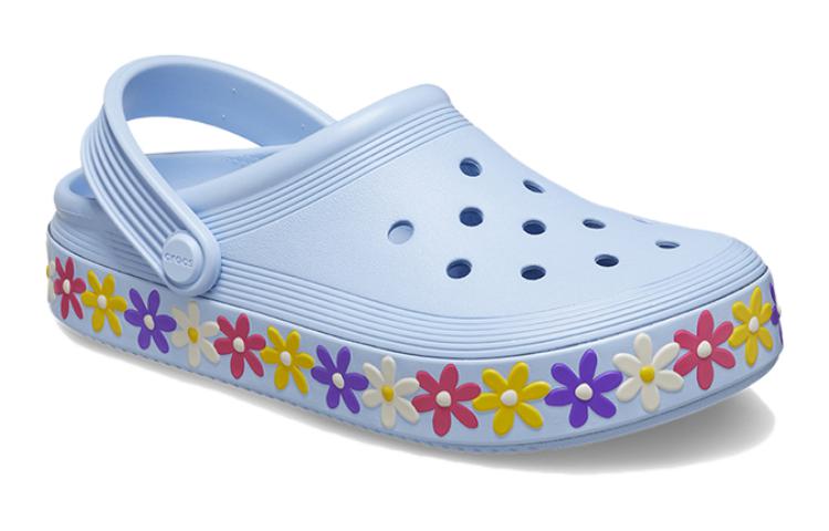 (GS) Crocs Baya Band Charm Band Clogs 'Blue Multi' 209067-4NS
