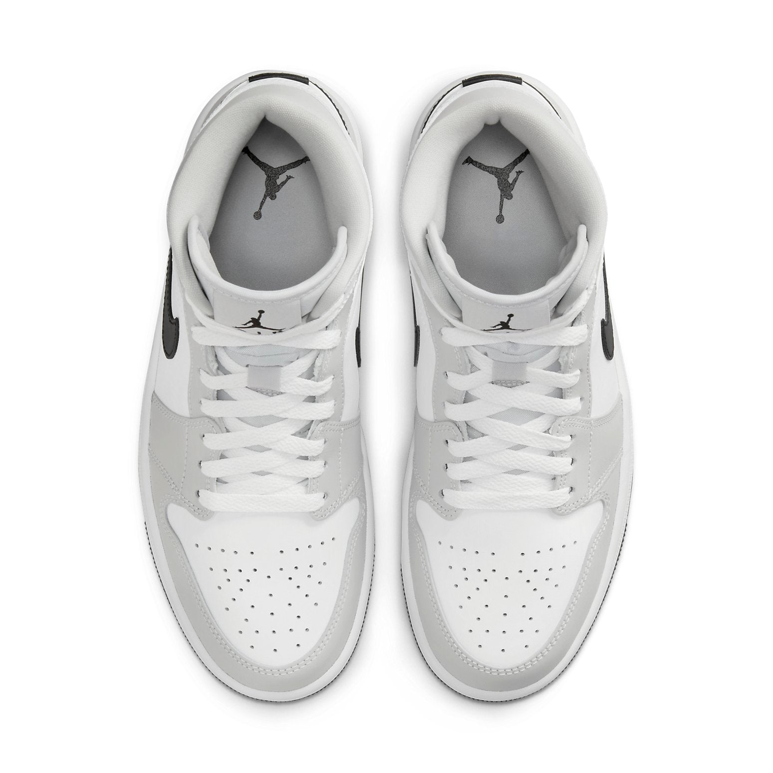 (WMNS) Air Jordan 1 Mid 'Grey Fog' BQ6472-015