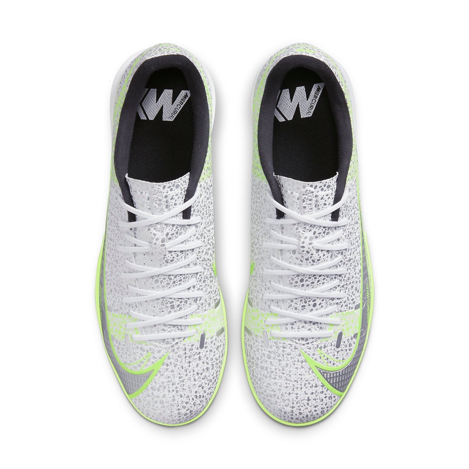 Nike Mercurial Vapor 14 Academy IC 'Metallic Silver Volt' CV0973-107